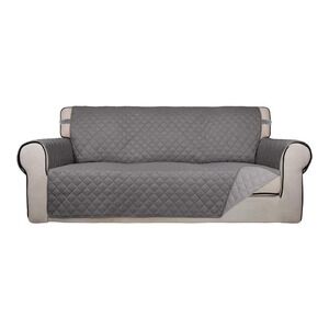 Reversible Quilted Sofa Cover, Water Resistant Slipcover Furniture Protector, Wa